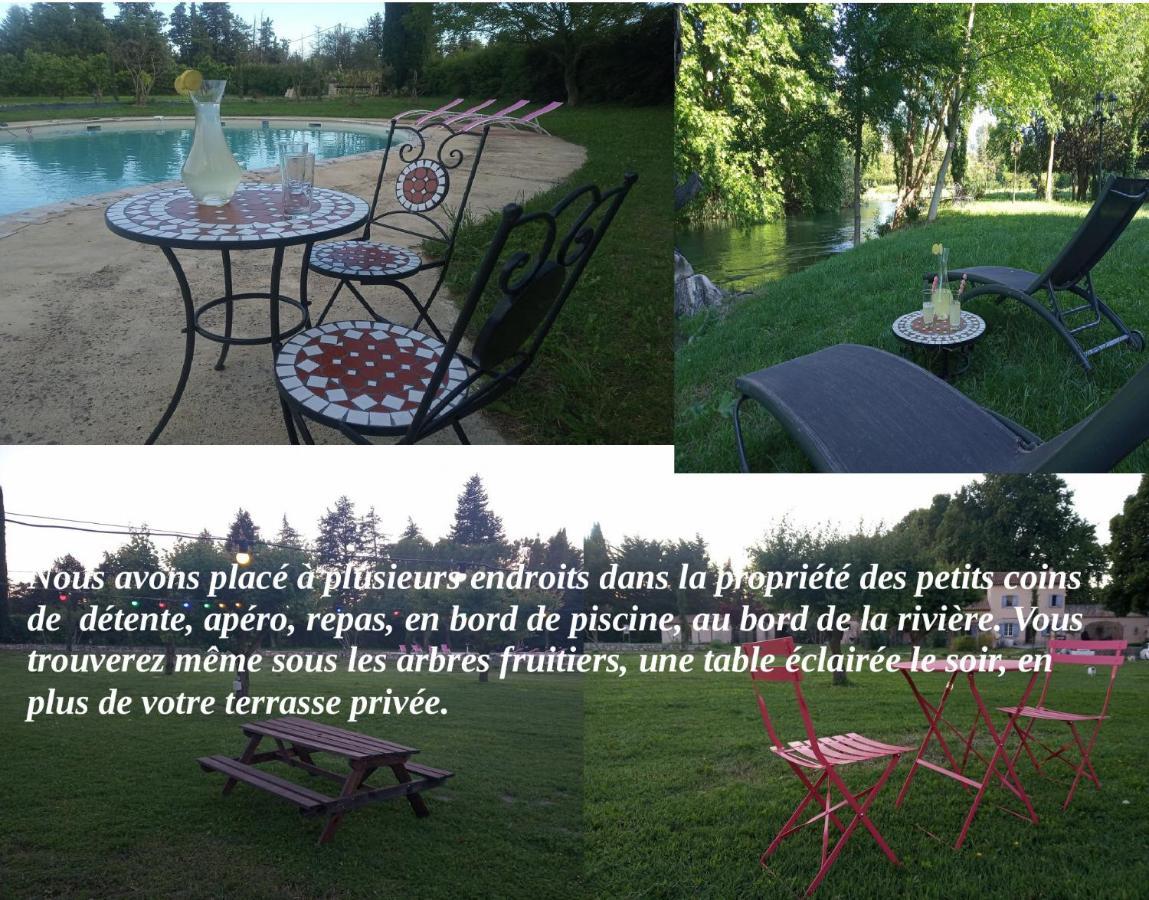 Le Mas De La Jardine Velleron Exterior foto